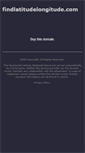 Mobile Screenshot of findlatitudelongitude.com